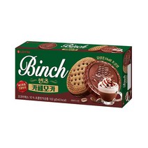 롯데 맛있는과자 개별포장쿠키 [초코]반반 빈츠 카페모카 102g 2개 홈파티 탕비실, 14개