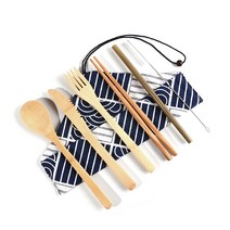 Wooden Lunch Box Set Japanese Bento Boxes Picnic Dinnerware Kit for School Food Container Sushi Case, SD-M