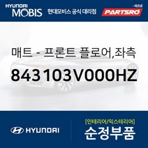프론트 플로어 매트 좌측 (843103V000HZ) 현대모비스 부품몰 그랜저HG 그랜저 하이브리드