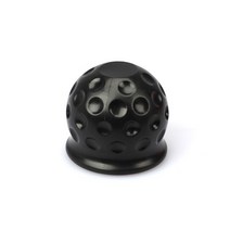 유니버설 50MM 토우 바 볼 커버 캡 트레일러 히치 토우볼 보호 자동차 액세서리, 03 black, 03 black
