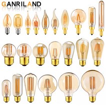PLA필라멘트 3D 프린터 TPU PCL PETG 3D펜 프린터 레진 저온 e14 e27 led 전구 220v dimmable 빈티지 led 필라멘트 전구 t22 1w 레트로, g125lg 4w e27 220v, 예, 골드 틴트