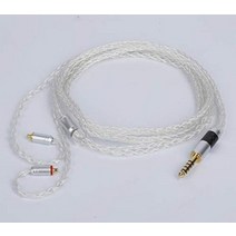 JSHiFi 리케이블 MMCX4.4mm 이어폰 연장 5극 4.4mm 밸런스 케이블