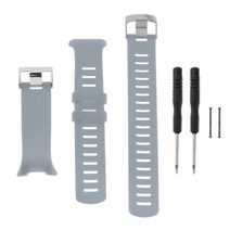 Suunto D4 D4i Novo 손목 다이빙 컴퓨터 시계 적합 5.7-8.6 인치 손목 용 빠른 릴리스 실리콘, 회색, 적합 145mm-200mm