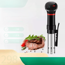 수비드머신 저온슬로우조리기 sous vide 항온가열봉 가정용 음식 수욕봉 분자조리기, 블랙영규220V