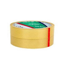 금성테이프 투명 OPP 테이프2.5cm(2개입), 1개