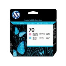 HP No.70 C9405A 정품헤드 밝은빨강+밝은파랑 플로터용 B9180, 단일 수량