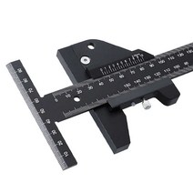 목공 멀티게이지 T자 마킹 목수 공구 도구 직각자, 다기능 T형 150mm