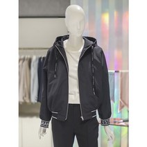 ab.f.z [ab.f.z] 레터링밴드 후드점퍼 (AAX1HU34C)