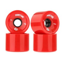 크루져보드 숏보드 페니보드 4x 78A ABEC9 스케이트 보드 바퀴 PU 고성능 Longboard 미니 크루저 롤러 교체, 05 Red