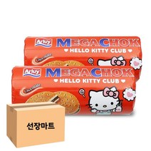 Szmart 마켓 알루이 메가촉 초콜릿맛 샌드 180g 30개 MEGACHOK 과자 한입 고딩 탕비실 간식