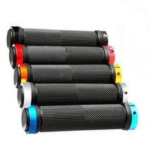 MTB 자전거핸들그립 알루미늄 고급손잡이 4가지색상, 화이트