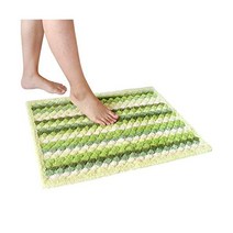 발 매트 러그 오카 목욕 건도 양호 항곰팡이 플러스 흡수 속건 약 50 x 70cm 블루, 그린, 약 45cm×60cm