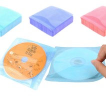 양면사용 부직포 CD케이스 100매 DVD 블루레이 보관