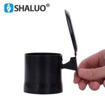 굴삭기 부품 발전기 배기 파이프 비 모자 깔때기 방수 불도저 커버 액세서리 50MM 75MM 60MM, 없음, 2.60MM