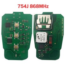 매직 754J 전체 스마트 원격 자동차 키 Fob 아우디 A4 A5 A6L A7 A8L Q5 Keyless Go 315/433/868 Mhz 29A1 칩, [03] 868MHZ, 03 868MHZ, 1개