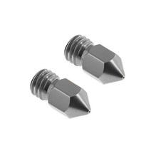 3D 프린터 부품 5/10PCS MK8 스테인레스 스틸 노즐 압출기 헤드 A8 A8Pl Ender 3 CR10 업데이트 0.21.0mm, 04 0.4mm_02 5PCS