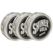 Shiner Gold 포마드 112 g 4 온스 3 팩 및 무료 빗