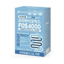 JW중외제약 프리미엄 프리바이오틱스 FOS 4000 플러스 아연 프락토올리고당 유산균, 30포, 22박스