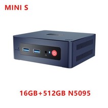 Beelink-미니 S GK 미니 인텔 셀러론 N5095/J4125 S12 N95/N100 윈도우즈 11 PC 8GB 128GB WIFI5 게임 컴퓨터 VS GK3 Pro, CHINA, EU, 16GB 512GB N5095
