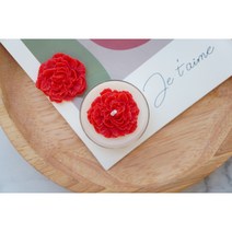 카네이션캔들 티라이트 답례품 단체주문 부담없는선물 소이캔들