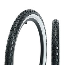 ZUKKA 자전거 타이어 66cm x 5.4cm(26인치 2.15인치) 접이식 교체 타이어 비치 크루저 자전거용 화이트 사이드 월, 24 X2.125 /White Side Wall