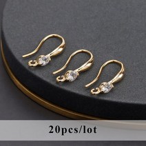 GUFEATHER M926 diy 쥬얼리 패스 리치 니켈 프리 18k 골드 로듐 도금 구리 지르콘 보석 만들기 결과