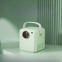 소형 빔 프로젝트 미니 차박 글램핑, 스크린 불필요 와이파이 연결