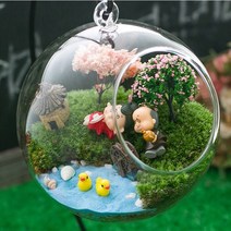 PVC원형돔/ 테라리움(반쪽용기)/철거치대(검정), 원형PVC돔(10cm), 1개