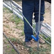 땅파기 타격봉 고추대 박기 뽑기 말뚝 지주대 항타기, 32관(1인치 튜브) 도입기, 1개