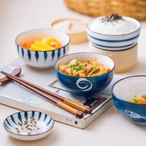 감성 도자기 밥그릇-밥공기 국그릇 일본 가정식, 감성밥그릇C