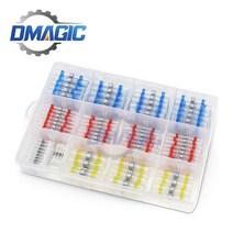 자동납땜 300PCS 열수축 튜브 솔더 슬리브 방수 커넥터, 1세트
