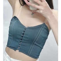 오프숄더 브이 이너탑(방송댄스)