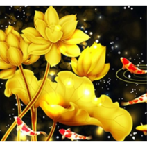 재물운 돈이 들어오는 목재 직소퍼즐 연꽃 그림 diy 성인 감압 스트레스 해소 장난감 300 500 1000조각, (03), 300피스