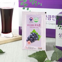 싱싱 싱싱 상큼한 포도즙 60포 (알뜰포장), 상세 설명 참조, 단일옵션