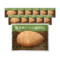 미트리 훈제 닭가슴살 슬라이스 오리지널 150g, 오리지널 150g 12팩, 12개