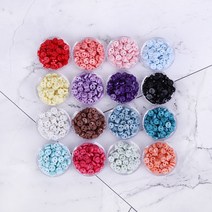 짱패브릭 10개) 5mm 2구 미니단추 16color 인형단추, 05 라이트옐로