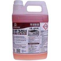 랜드마크코리아 오븐크리너3.75L 강력기름때제거제 청소약품 주방후황 주방기름때제거제 찌든기름때청소세제, 1개, 3.75L, 3.75L