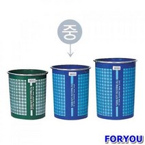 ForU612 실크링 휴지통 중 84L 박스 30개 청소용품 쓰레기통 사무실휴지통