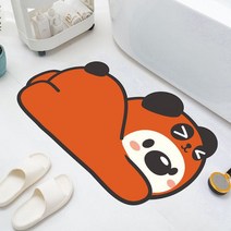 구조토발매트 발닦개 빨아쓰는규조토발매트 고양이발바닥 중형, 얼그레이 강아지