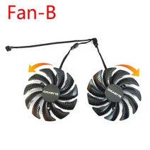 노트북 액세서리 1 세트 PLD09210S12HH T129215SU GTX 1050 1060 1070 1660 1650 GPU 팬 Gigabyte RX 580 570 480 470, [01] Fan-A PLD09210S12HH