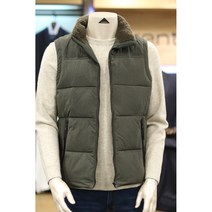 코오롱 브렌우드 22년 F/W [IT] 칼라넥 FUR 퀼팅 베스트 BIVAX321GYX [무료배송 상품]