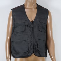ITR-v18 T/C조끼 탁한녹갈색 STAFF조끼 이벤트조끼, XL