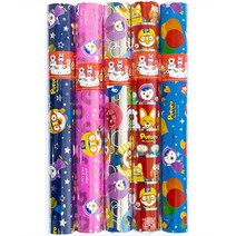 37.5cm*18m_9000뽀로로증착롤포장지 4ED9, 파랑