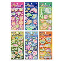 아트툴 야광스티커 별자리 바다동물 육지동물 우주 별 탈것 스티커 종이나라 수면 자녀방 꾸미기