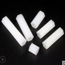 20-50pcs 여성 나일론 standoff M2 M2.5 M3 M4 x L 흰색 검정 pcb Standoff 스페이서 열 플라스틱 간격 나사, [01] m2.5 50pcs, [01] white, [04] 30mm