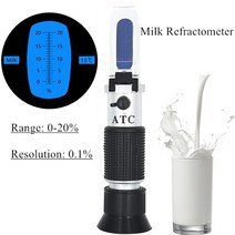 굴절계 계측기 당도계 비중계 굴절계 설탕 농도계 0-32% 당도 당치 측정기 58 ~ 90% 38 43 Be Baume 꿀 와, 01 0-20