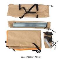 차박 텐트 도킹 쉘터 꼬리 원터치 모닝 렉스턴 레이 쏘렌토 카니발 차박용 car 보호소 그늘 캠핑 사이드 car Roof top tent awning 방수 uv 휴대용 155, 씨엔, 200x440cm