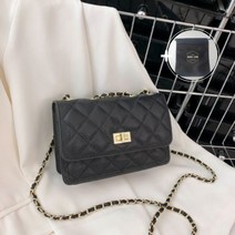 로즈랩 오플 소가죽 퀼팅 가방