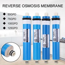 WINSOME RO 멤브레인 5075100125400GPD 홈 주방 역삼 투 교체 워터 시스템 필터 정수기, 150g