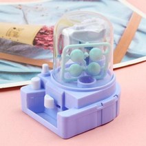 인형 뽑기 기계 미니 사탕 뽑기기계 가챠샵 클로 머신 어린이 장난감 볼 포수 잡기 캡슐 대화 형 게임 생일 선물, 04